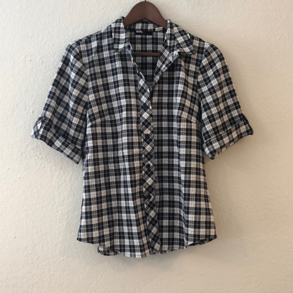 Urban Outfitters-BDG Black and White Plaid